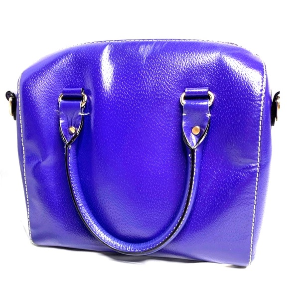 SOLD Kate Spade Royal Blue Top Handle/Crossbody - Picture 3 of 10